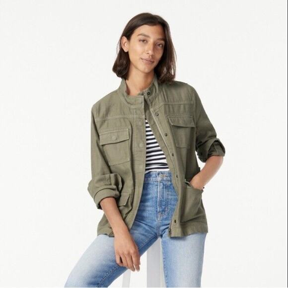 J. Crew Jackets & Blazers - J.Crew Garment-Dyed Military Jacket